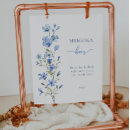 Zoek naar lichtblauwe bloemen posters Elegant