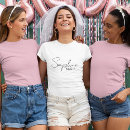 Zoek naar trouwen tshirts Bruid om te zijn