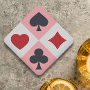 Zoek naar poker onderzetters Blackjack