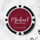 Zoek naar rood pokerchips Voor hem