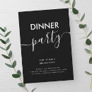 Zoek naar familie diner uitnodigingen Zwart