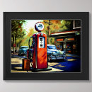 Zoek naar benzinepompen posters Auto's