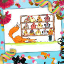 Zoek naar kippen gelukkige verjaardagskaarten Schattig