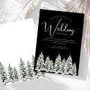 Zoek naar pine tree wedding uitnodigingen Rustisch