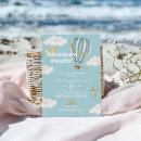 Zoek naar hot air balloon babyshower uitnodigingen Luchtballon