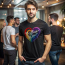 Zoek naar regenboog hart tshirts Elk persoon