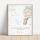 Zoek naar baby blauw posters Teddybeer