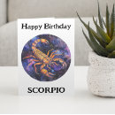 Zoek naar scorpio kaarten Zodiaan