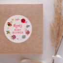 Zoek naar lieveheersbeestje baby shower stickers Rood