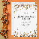Zoek naar familie bijeenkomst uitnodigingen Thanksgiving voor het diner