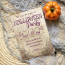 Zoek naar vintage halloween uitnodigingen Paars