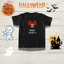 Zoek naar bloedgroep tshirts Halloween
