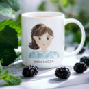 Zoek naar vrouwen gezicht mokken Schattig