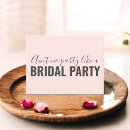 Zoek naar voor bruidsmeisje uitnodigingen Bruidpartij