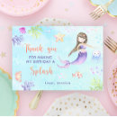 Zoek naar zeemeermin bedankkaarten Waterverf