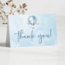 Zoek naar hete luchtballon bedankkaarten Baby shower