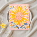 Zoek naar zonnebloem briefkaarten Elk persoon