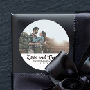 Zoek naar liefde en bedankt stickers Chic