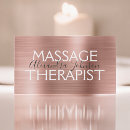 Zoek naar massagetherapeut visitekaartjes Roze