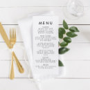 Zoek naar huwelijk menukaarten Ontvangst