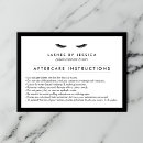 Zoek naar wimper uitbreidingen visitekaartjes Zweepslagen