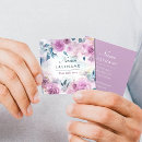 Zoek naar bloemist visitekaartjes Romantisch