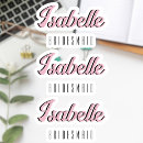 Zoek naar grappige naam stickers Modern