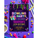 Zoek naar bowling posters uitnodigingen Neon