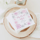 Zoek naar roze sneeuwvlokken servetten Voor iedereen