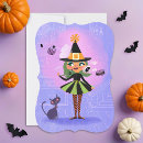 Zoek naar witch halloween uitnodigingen Heks