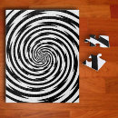 Zoek naar optische illusie puzzels Spiraal