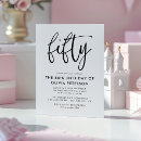 Zoek naar vijftig uitnodigingen Eenvoudig