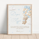 Zoek naar baby blauw posters Teddybeer