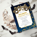 Zoek naar masquerade ball halloween uitnodigingen Maskerade partij
