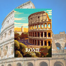 Zoek naar rome italië briefkaarten Colosseum illustratie