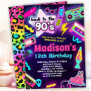 Zoek naar 90 uitnodigingen 90s birthday party