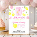 Zoek naar roze limonade uitnodigingen Limonadefeest