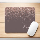 Zoek naar glitter muismatten Blush pink