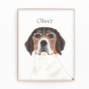 Zoek naar beagle kunst Hond moeder
