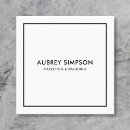 Zoek naar interieur visitekaartjes Minimalistisch