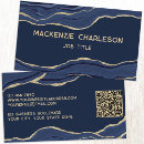 Zoek naar navy blue gold visitekaartjes Haarstylist