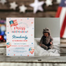 Zoek naar little miss uitnodigingen Rood wit en blauw