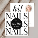Zoek naar manicure salon visitekaartjes Nageltechnicus
