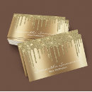 Zoek naar zwart gouden visitekaartjes Glitter