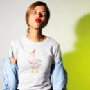 Zoek naar gekke gans tshirts Schattig