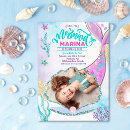 Zoek naar mermaid tail uitnodigingen Waterverf