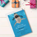 Zoek naar grote witte haai uitnodigingen Great white shark