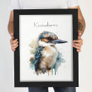 Zoek naar ijsvogel kunst Kookaburra