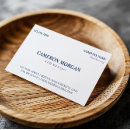 Zoek naar basis visitekaartjes Minimalistisch