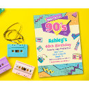 Zoek naar 90 uitnodigingen 90s verjaardagsuitnodiging